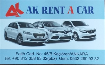 AK RENT A CAR