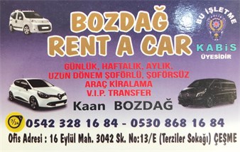 BOZDAĞ RENT A CAR & TRANSFER