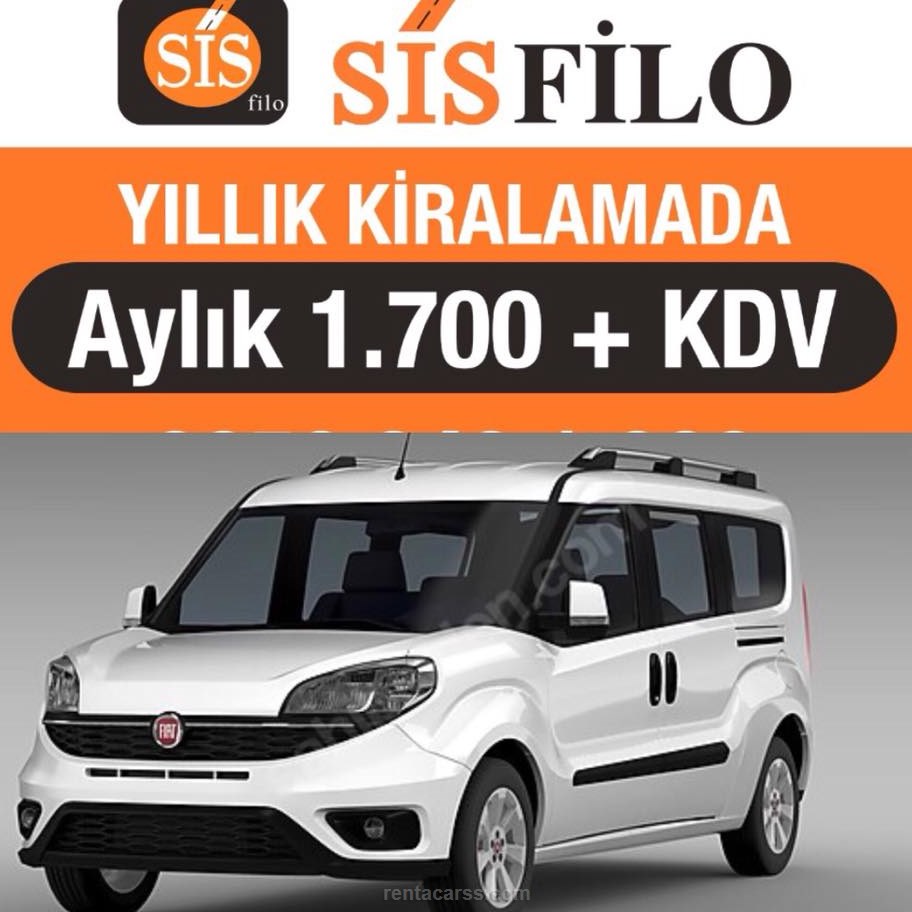 SİS OPERASYONEL ARAÇ KİRALAMA Kiralık FIAT DOBLO 1.3 MULTIJET