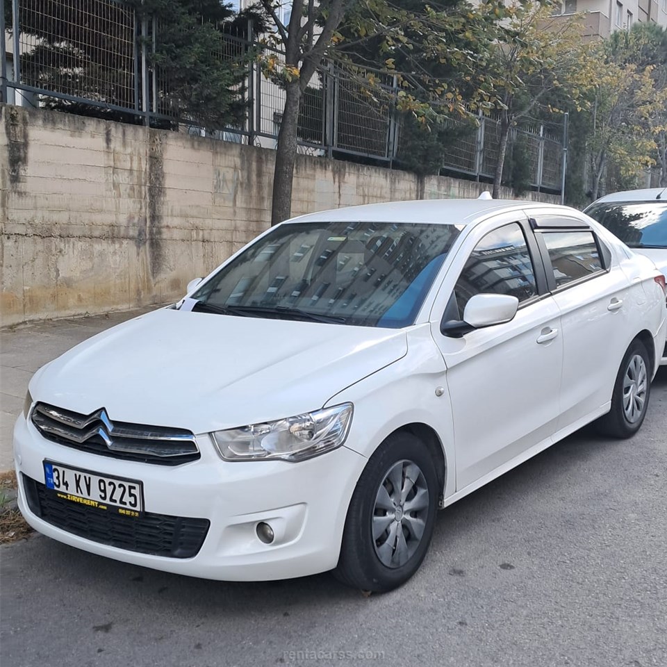 KARTAL OTO KİRALAMA Kiralık CITROEN C ELYSEE 1.6 HDI COMFORT