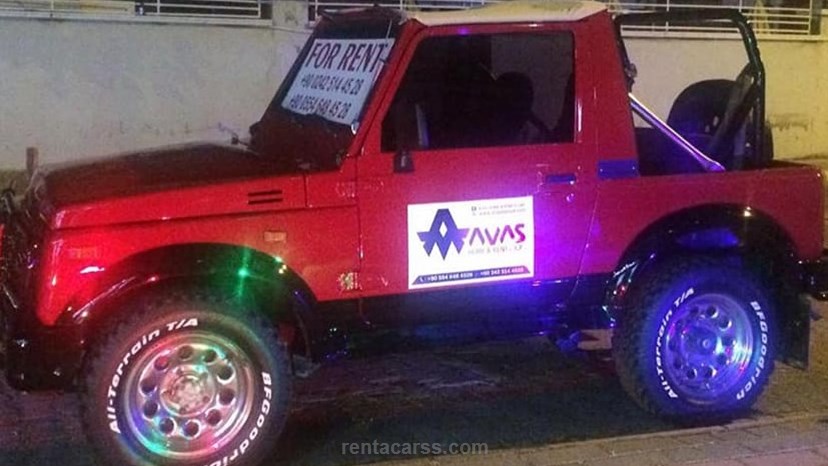 AVAS RENT A CAR Kiralık SUZUKI SAMURAI