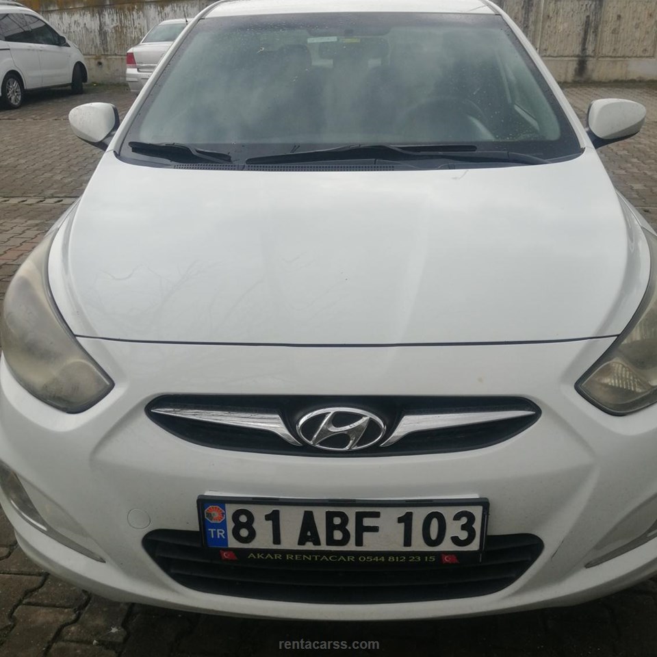 AKAR RENT A CAR Kiralık HYUNDAI ACCENT BLUE