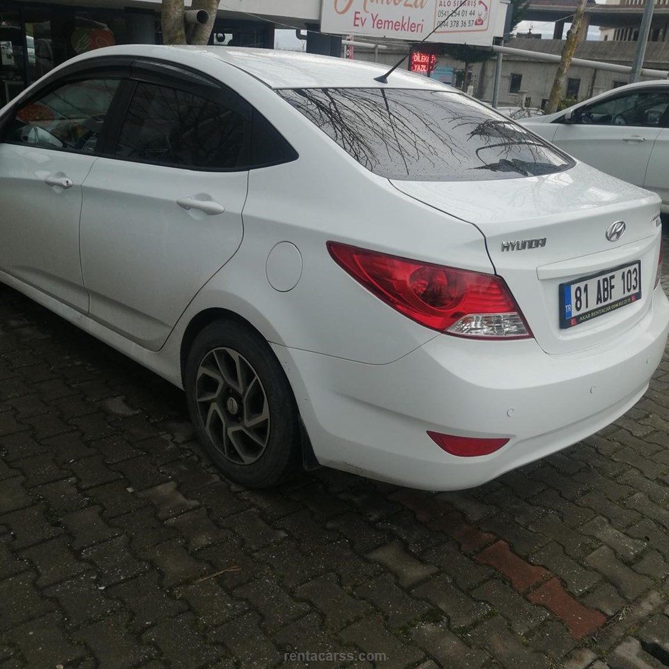 AKAR RENT A CAR Kiralık HYUNDAI ACCENT BLUE