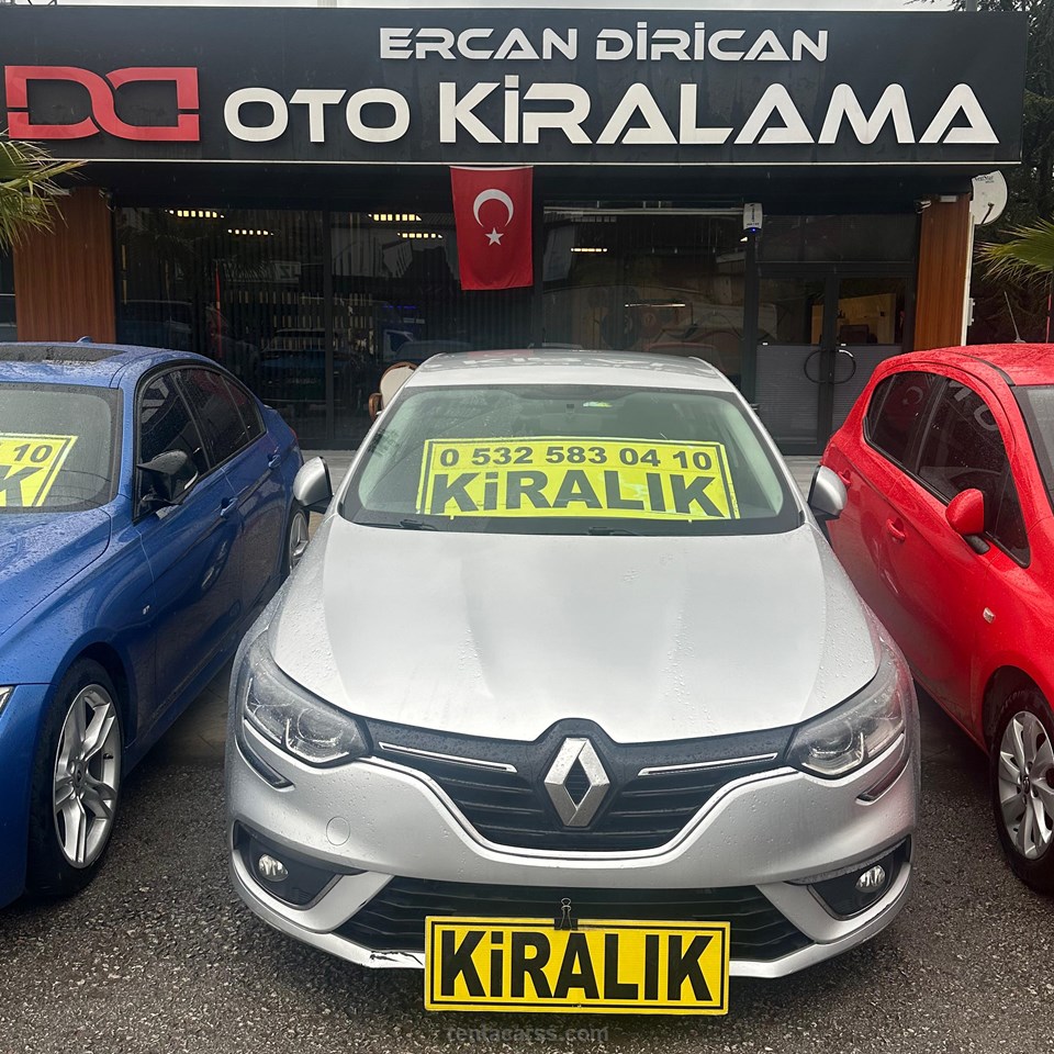 ERCAN DİRİCAN RENT A CAR Kiralık RENAULT MEGANE
