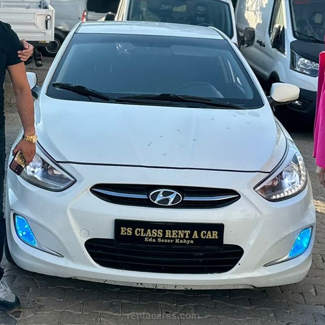ES CLASS RENT A CAR Kiralık HYUNDAI ACCENT BLUE