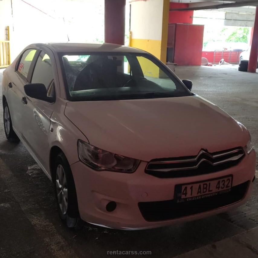 ES26 RENTACAR Kiralık CITROEN C ELYSEE 1.5 HDI FEEL