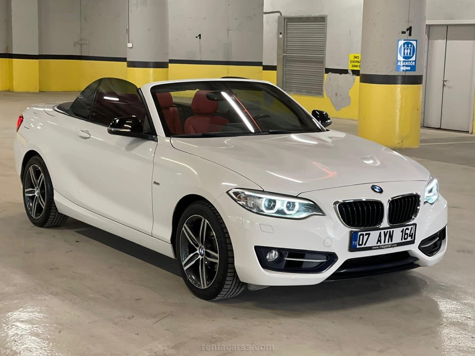 MAYSCAR ARAÇ KİRALAMA Kiralık BMW 2 18 CABRIO