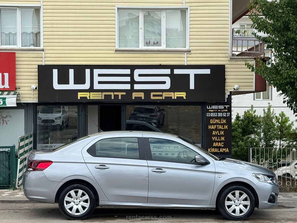 WEST RENT A CAR Kiralık PEUGEOT 301