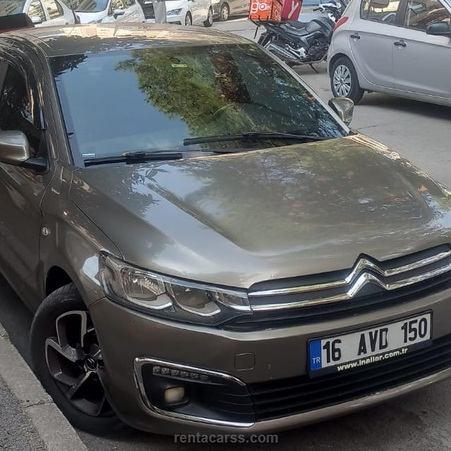 TUNAM AUTO VİP Kiralık CITROEN C ELYSEE 1.6 HDI COMFORT