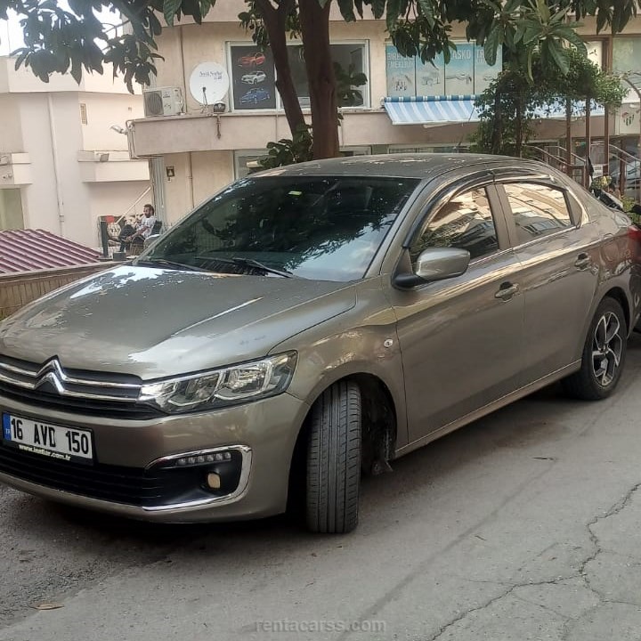 TUNAM AUTO VİP Kiralık CITROEN C ELYSEE 1.6 HDI COMFORT