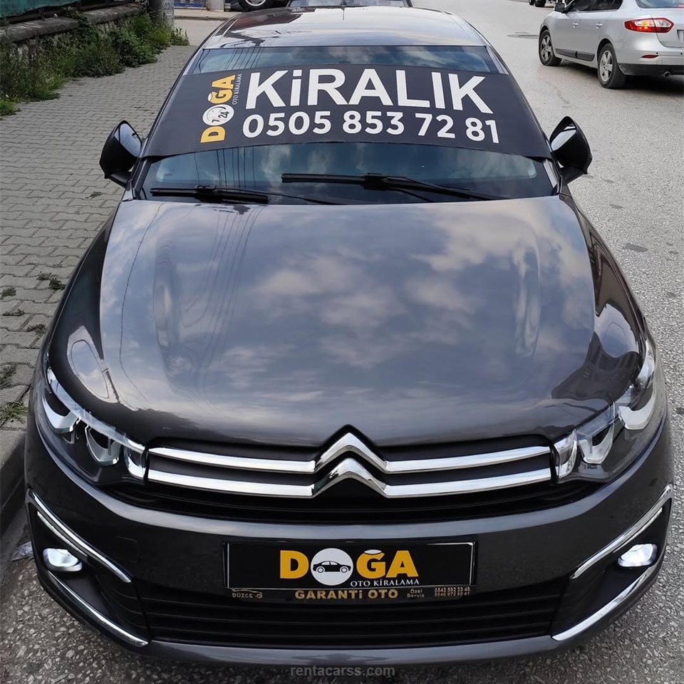 DOĞA RENT A CAR Kiralık CITROEN C ELYSEE 1.5 HDI SHINE