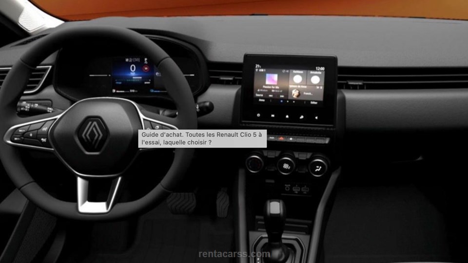 VİP42 OTOMOTİV RENT A CAR Kiralık RENAULT Clio5