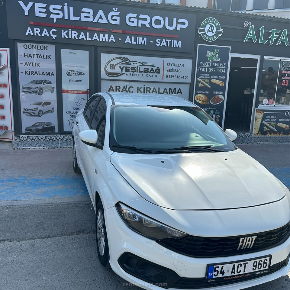 YEŞİLBAĞ RENT A CAR Kiralık FIAT EGEA