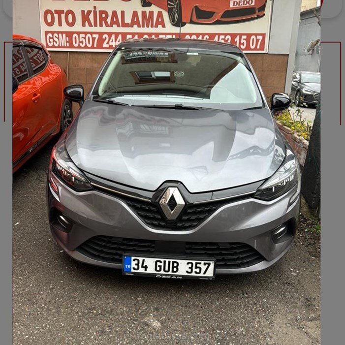 DEDO ARAÇ KİRALAMA Kiralık RENAULT Clio5