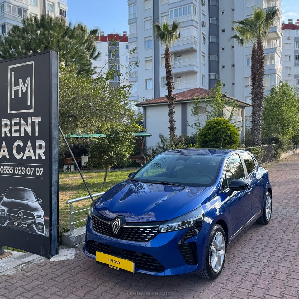 HM CAR RENTAL Kiralık RENAULT Clio5