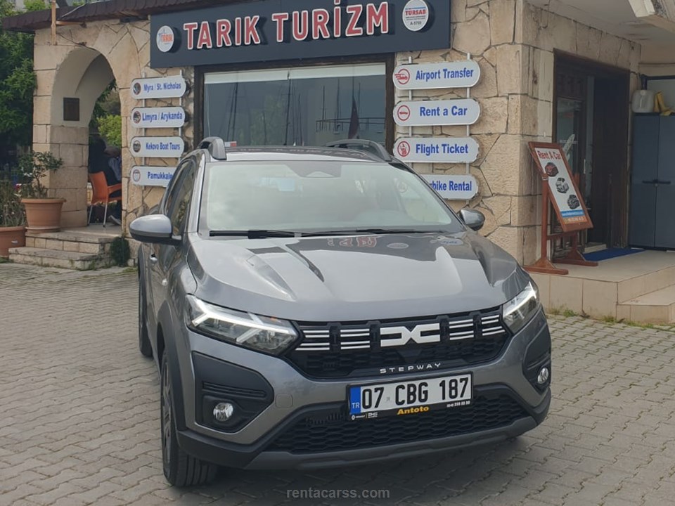TARIK TOPRAK TUR.TİC.LTD.ŞTİ. Kiralık DACIA SANDERO STEPWAY