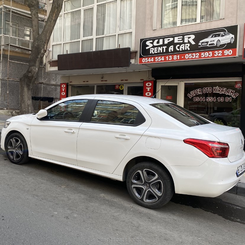 SÜPER RENT A CAR Kiralık CITROEN C ELYSEE 1.5 HDI FEEL