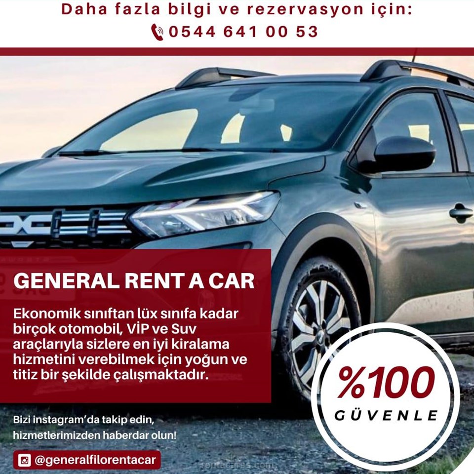 GENERAL RENT A CAR Kiralık DACIA SANDERO STEPWAY