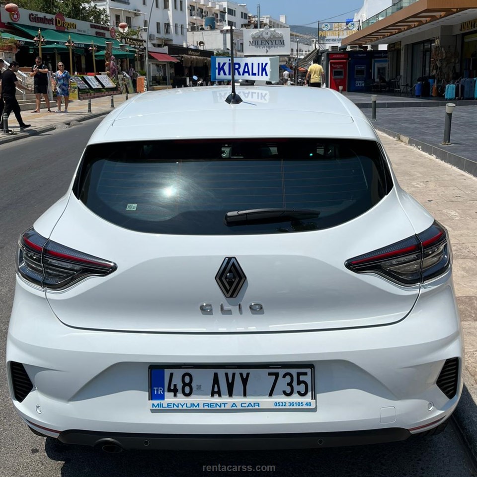 BODRUM MİLENYUM RENT A CAR Kiralık RENAULT CLIO