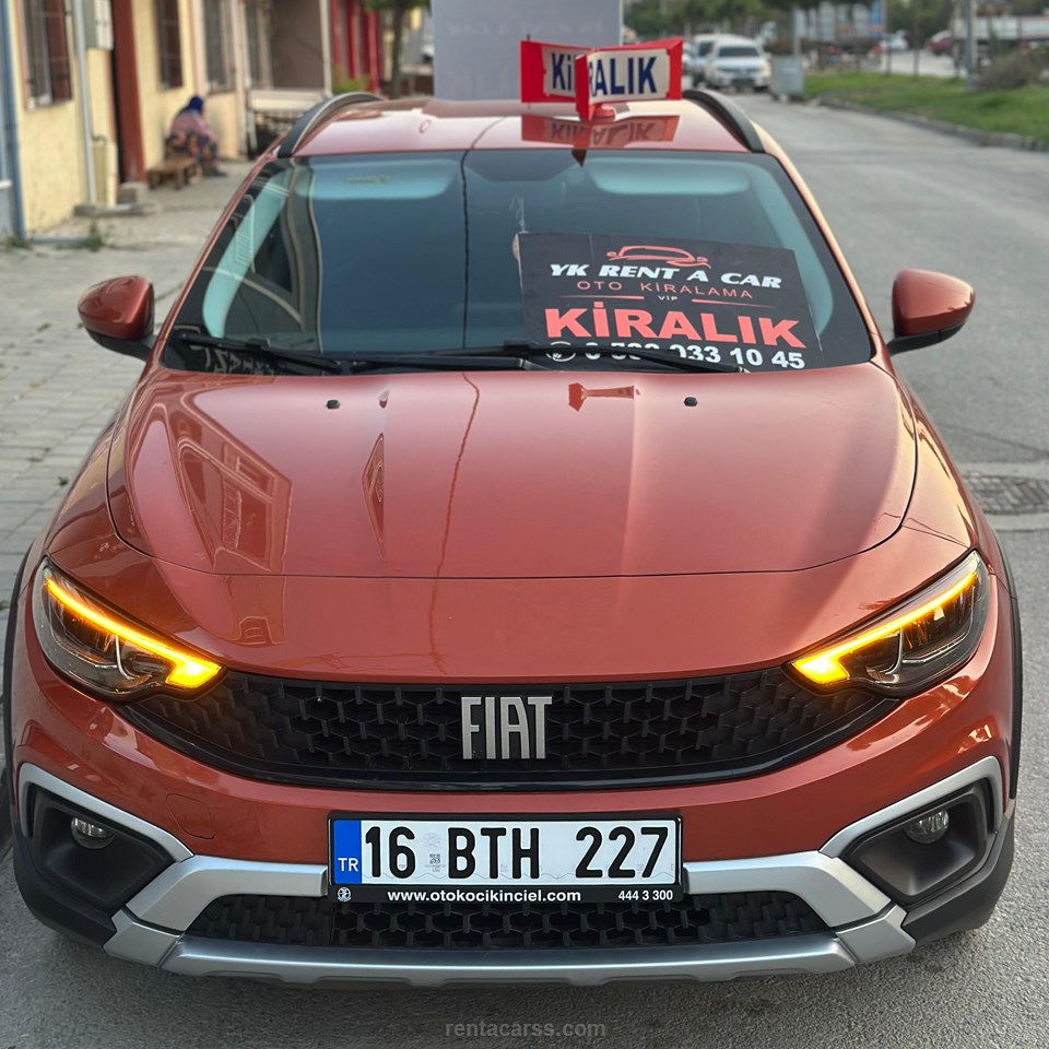 YK RENT A CAR Kiralık FIAT Egea Cross