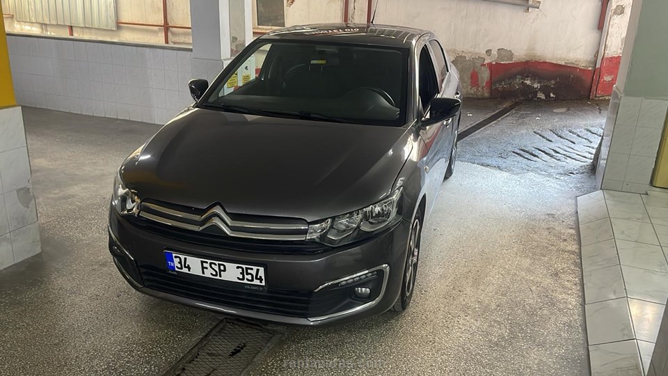 GRAY İNŞAAT OTOMOTİV VE EMLAK TİCARET LİMİTED ŞİRKETİ Kiralık CITROEN C ELYSEE 1.5 HDI FEEL