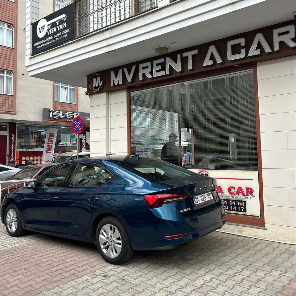 MV RENT A CAR Kiralık SKODA OCTAVIA