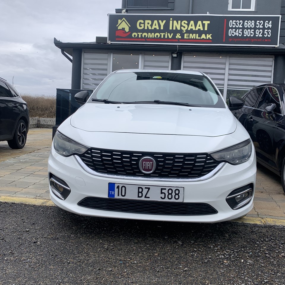GRAY İNŞAAT OTOMOTİV VE EMLAK TİCARET LİMİTED ŞİRKETİ Kiralık FIAT EGEA