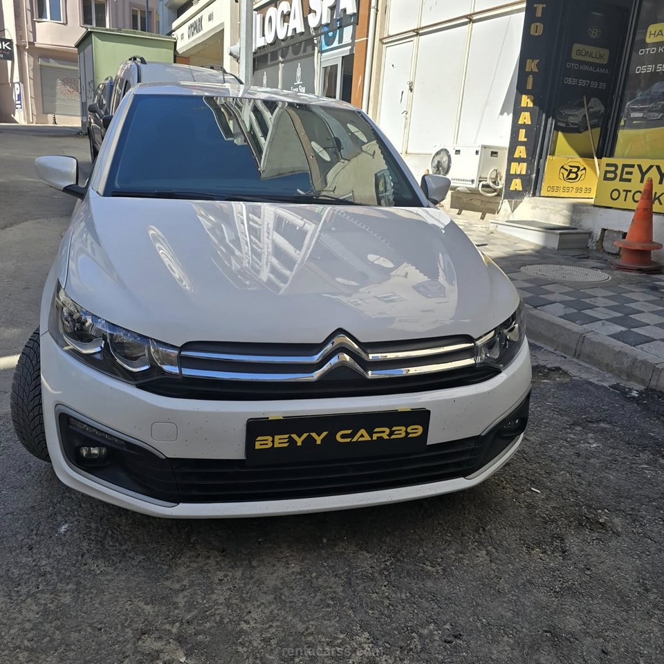 BEYY CAR39 Kiralık CITROEN C ELYSEE 1.5 HDI FEEL