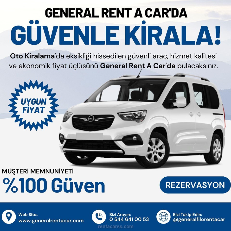 GENERAL RENT A CAR Kiralık FIAT DOBLO 1.5