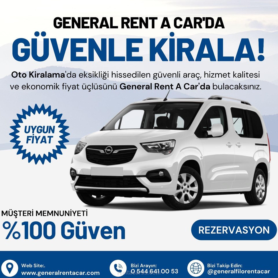GENERAL RENT A CAR Kiralık FIAT DOBLO 1.5