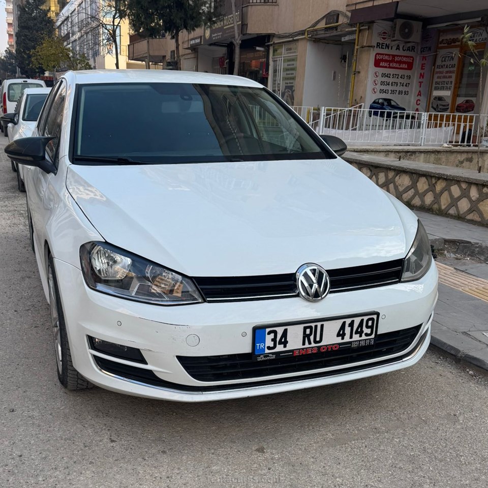 ÇETİN RENT A CAR Kiralık VOLKSWAGEN GOLF 7