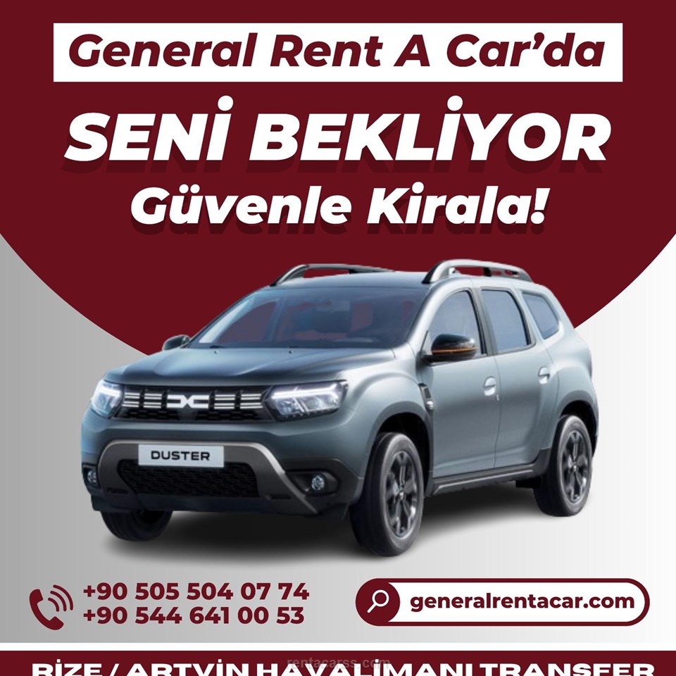 GENERAL RENT A CAR Kiralık DACIA DUSTER