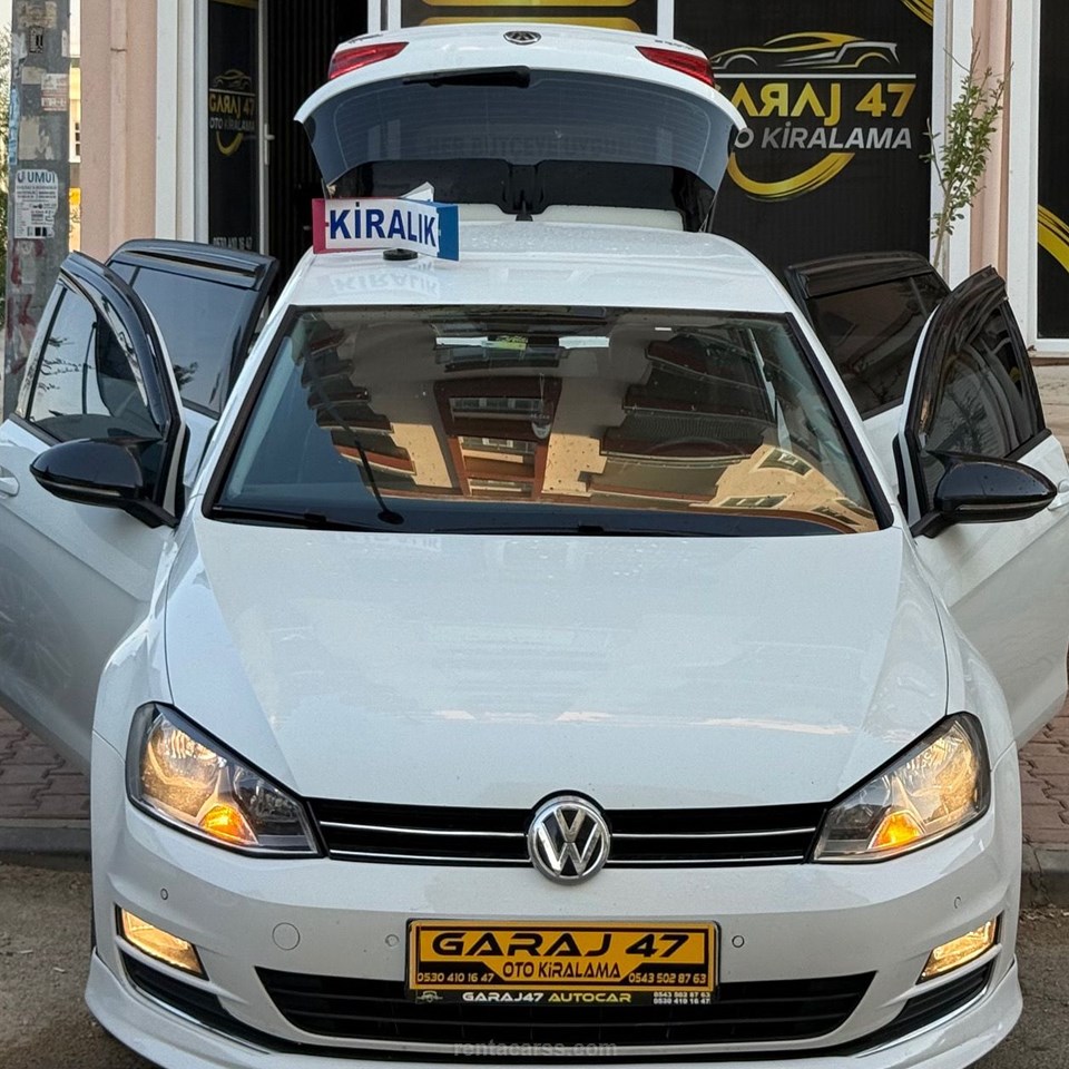 GARAJ47 OTO KİRALAMA Kiralık VOLKSWAGEN GOLF