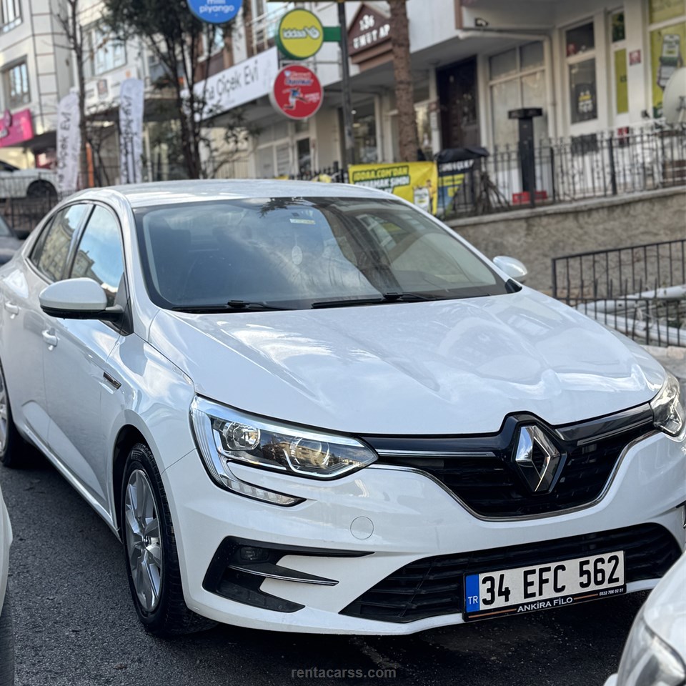 ANKİRA FİLO & RENT A CAR Kiralık RENAULT MEGANE