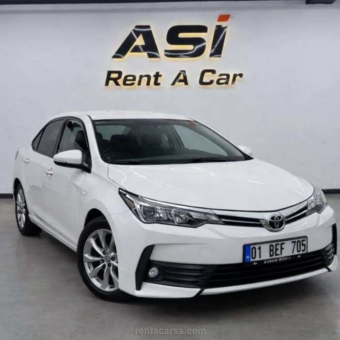 ASİ RENT A CAR Kiralık TOYOTA COROLLA