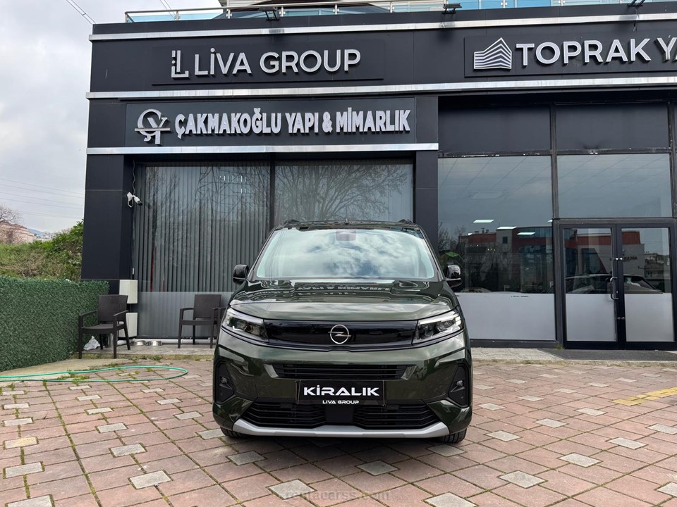 LİVA GROUP DİZAYN YAPI İNŞAAT GAYRİMENKUL GIDA TURZİM SANAYİ VE TİCARET LİMİTED ŞİRKETİ Kiralık OPEL Combo 1.5 AT8