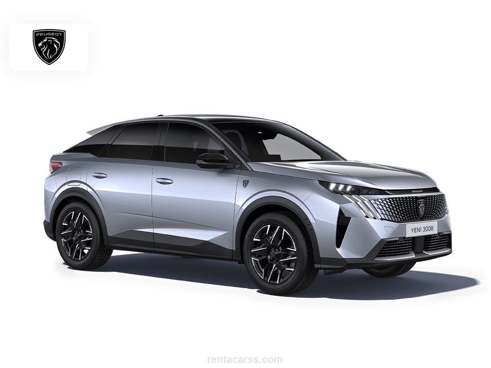 AZD CAR RENTAL Kiralık PEUGEOT 3008