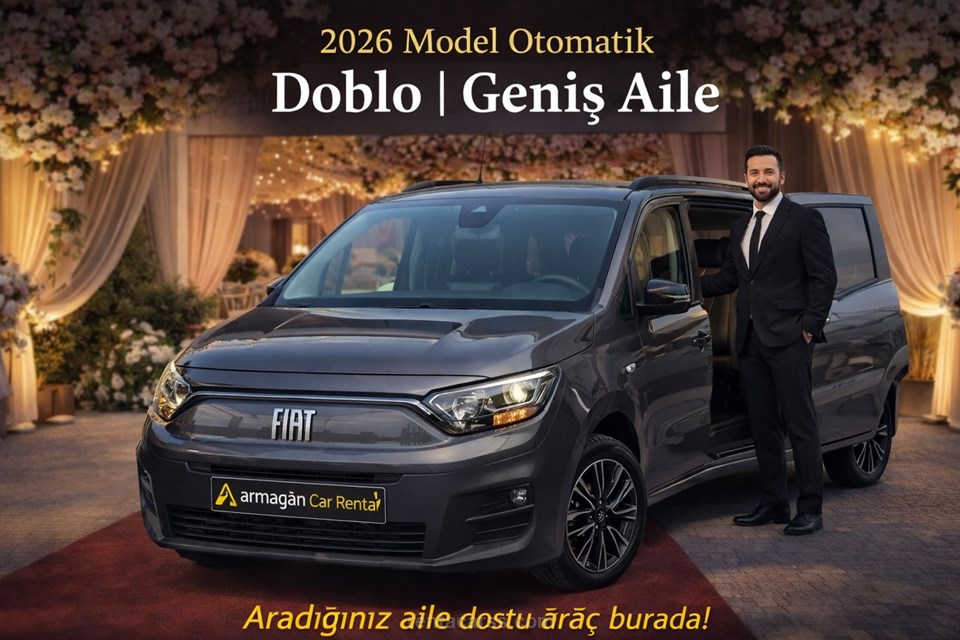 ARMAĞAN CAR RENTAL Kiralık FIAT DOBLO 1.5