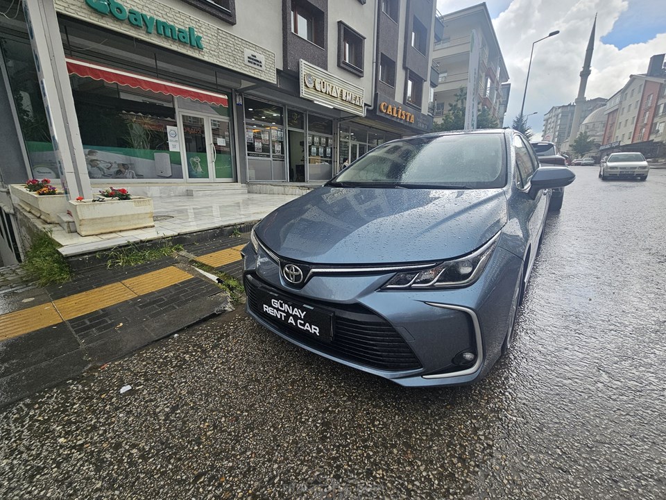 GÜNAY RENT A CAR & GAYRIMENKUL Kiralık TOYOTA COROLLA
