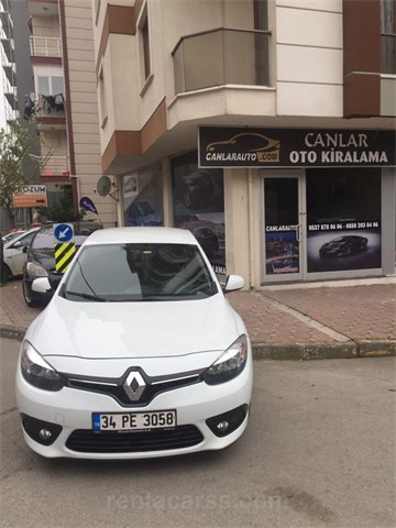 CANLAR OTO KİRALAMA Kiralık RENAULT FLUENCE